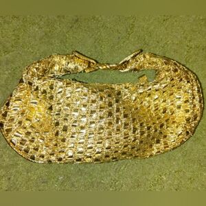Gold Sequin Handbag